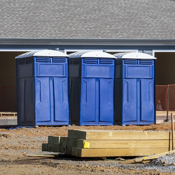 how can i report damages or issues with the portable restrooms during my rental period in Pompano Beach